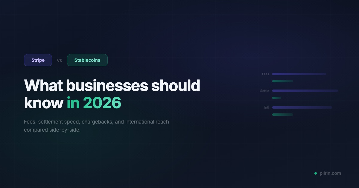 Stripe vs. Stablecoin Payments: What Businesses Should Know in 2026